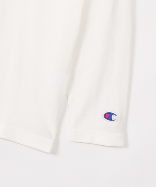 Champion（チャンピオン）の「Champion/チャンピオン　LONG SLEEVE T-SHIRT（Tシャツ/カットソー・キッズ・ネイビー/ブラック/オフホワイト/グレー/オートミール・160/120/130/140/150）」の22枚目の写真