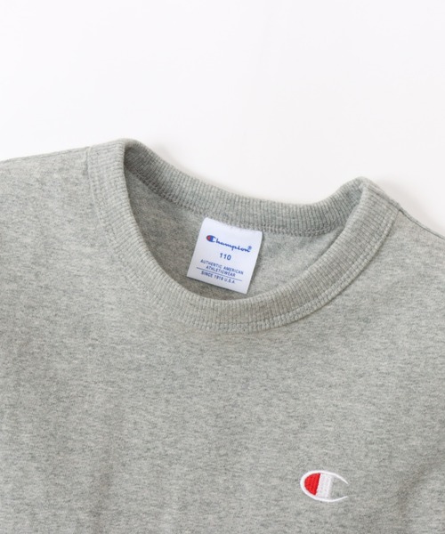 Champion（チャンピオン）の「Champion/チャンピオン　LONG SLEEVE T-SHIRT（Tシャツ/カットソー・キッズ・ネイビー/ブラック/オフホワイト/グレー/オートミール・160/120/130/140/150）」の15枚目の写真