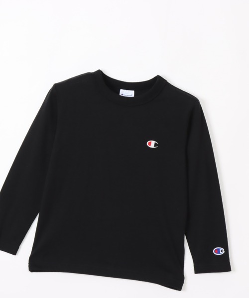 Champion（チャンピオン）の「Champion/チャンピオン　LONG SLEEVE T-SHIRT（Tシャツ/カットソー・キッズ・ネイビー/ブラック/オフホワイト/グレー/オートミール・160/120/130/140/150）」の20枚目の写真