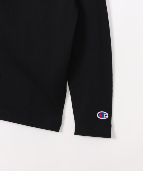 Champion（チャンピオン）の「Champion/チャンピオン　LONG SLEEVE T-SHIRT（Tシャツ/カットソー・キッズ・ネイビー/ブラック/オフホワイト/グレー/オートミール・160/120/130/140/150）」の18枚目の写真