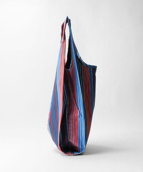 BEAUTY&YOUTH UNITED ARROWS(ビューティーアンドユースユナイテッドアローズ)の「ロンシャン マルストライプ バッグ(トートバッグ・メンズ・ブラウン/ネイビー・FREE)」の6枚目の写真