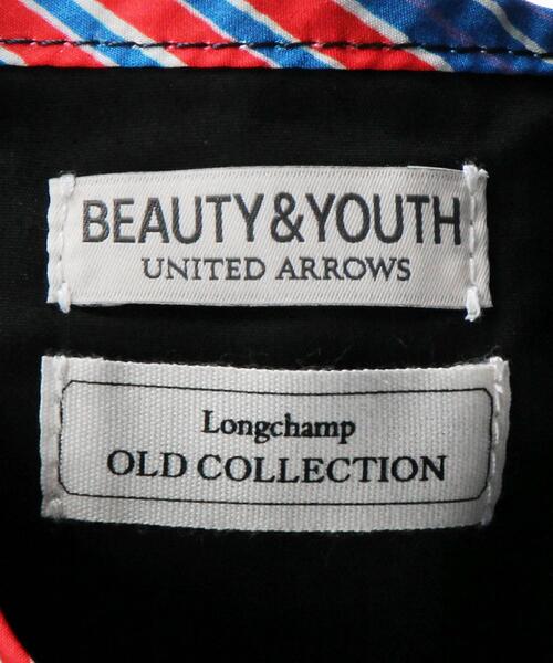 BEAUTY&YOUTH UNITED ARROWS(ビューティーアンドユースユナイテッドアローズ)の「ロンシャン マルストライプ バッグ(トートバッグ・メンズ・ブラウン/ネイビー・FREE)」の12枚目の写真