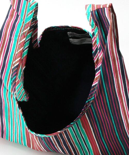 BEAUTY&YOUTH UNITED ARROWS(ビューティーアンドユースユナイテッドアローズ)の「ロンシャン マルストライプ バッグ(トートバッグ・メンズ・ブラウン/ネイビー・FREE)」の16枚目の写真