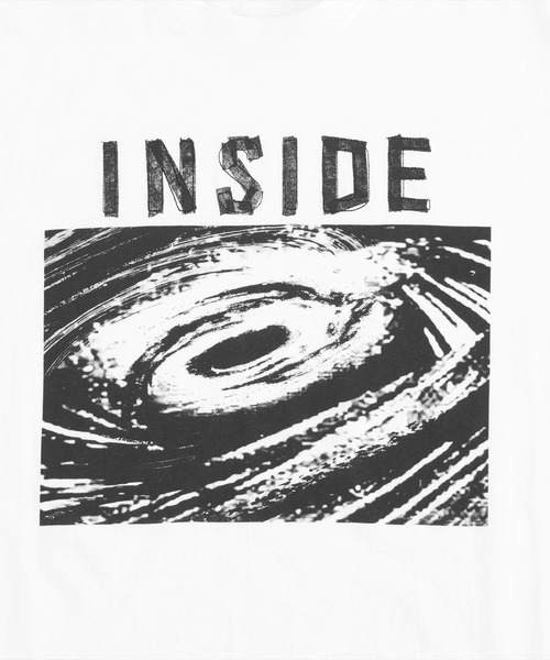 Figments（フィグメンツ）の「INSIDEビッグTシャツ（Tシャツ/カットソー・レディース・ブラック/ホワイト・FREE）」の17枚目の写真