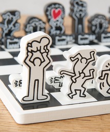 キース・ヘリング　木馬　赤×白　ホワイト　ロッキング キース・ヘリング 木馬 赤×白 ホワイト ロッキング キース