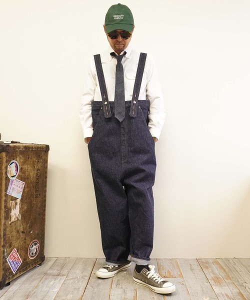 BROOKLYN OVERALL（ブルックリンオーバーオール）の「ボタンダウンシャツ（シャツ/ブラウス・メンズ・ブルー/ホワイト・SMALL/MEDIUM/LARGE）」の7枚目の写真