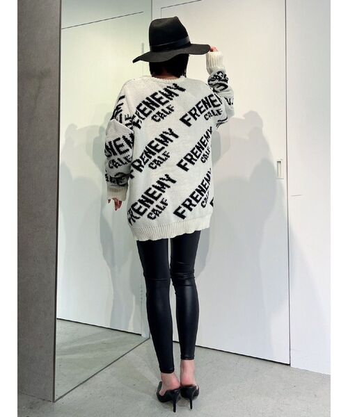 GYDA（ジェイダ）の「H/W BASICレギンス（レギンス/スパッツ・レディース・ブラック・SMALL）」の5枚目の写真