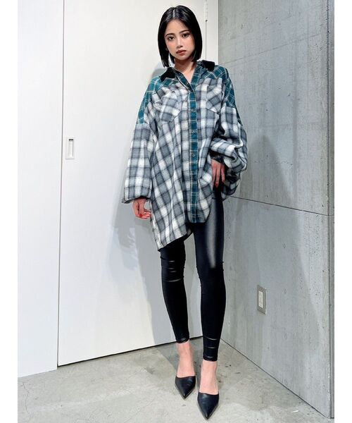 GYDA（ジェイダ）の「H/W BASICレギンス（レギンス/スパッツ・レディース・ブラック・SMALL）」の10枚目の写真