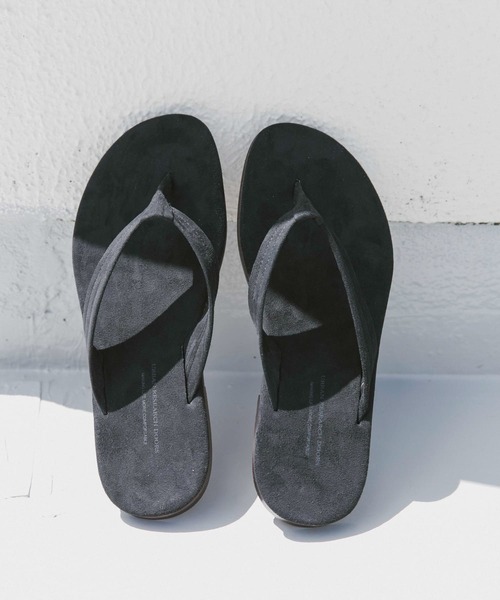 URBAN RESEARCH DOORS(アーバンリサーチドアーズ)の「Made in Japan トングサンダル(サンダル・メンズ・グレー系その他/ブラック・LARGE/MEDIUM)」の12枚目の写真
