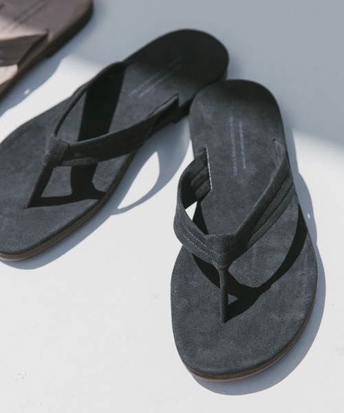 URBAN RESEARCH DOORS(アーバンリサーチドアーズ)の「Made in Japan トングサンダル(サンダル・メンズ・グレー系その他/ブラック・LARGE/MEDIUM)」の13枚目の写真
