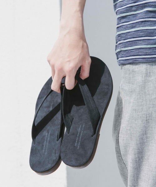 URBAN RESEARCH DOORS(アーバンリサーチドアーズ)の「Made in Japan トングサンダル(サンダル・メンズ・グレー系その他/ブラック・LARGE/MEDIUM)」の15枚目の写真