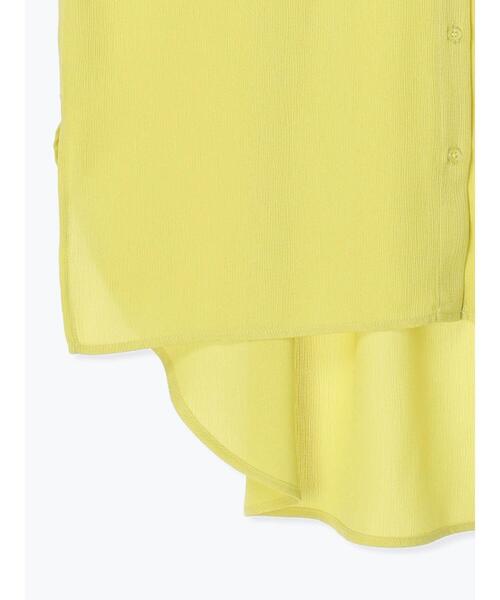 Te chichi（テチチ）の「ジャカード楊柳ノースリチュニックシャツ（シャツ/ブラウス・レディース・ベージュ/イエロー/オフホワイト・F）」の22枚目の写真
