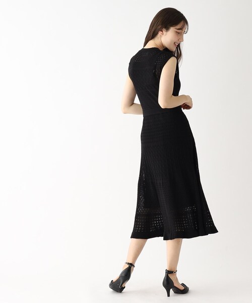 index（インデックス）の「◆【低反発クッション/6.5cmヒール】ツイストデザインストラップパンプス（パンプス・レディース・ブラック/ライトグリーン/オフホワイト・02/03）」の11枚目の写真