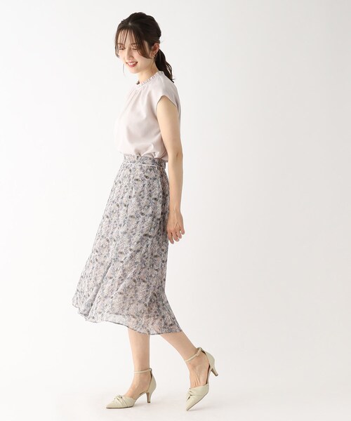 index（インデックス）の「◆【低反発クッション/6.5cmヒール】ツイストデザインストラップパンプス（パンプス・レディース・ブラック/ライトグリーン/オフホワイト・02/03）」の15枚目の写真