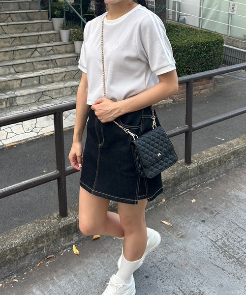 one after another NICE CLAUP（ワンアフターアナザーナイスクラップ）の「刺繍デニムスカート/セットアップあり（デニムスカート・レディース・ブルー/ブラック/ネイビー・FREE）」の11枚目の写真