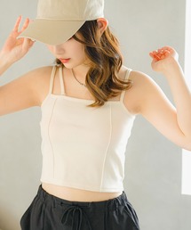 moulis' | アシメデザインキャミソール(キャミソール)