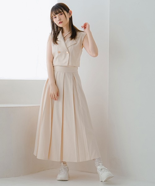 moulis'（ムーリス）の「アシメデザインキャミソール（キャミソール・レディース・ブラック/ホワイト/ベビーピンク・MEDIUM/LARGE/SMALL）」の13枚目の写真