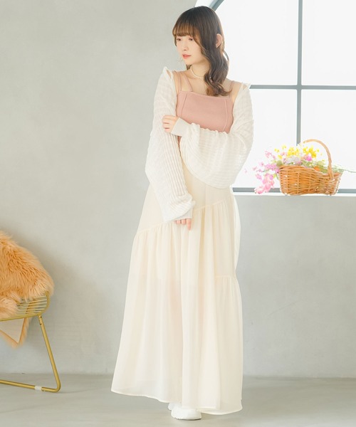 moulis'（ムーリス）の「アシメデザインキャミソール（キャミソール・レディース・ブラック/ホワイト/ベビーピンク・MEDIUM/LARGE/SMALL）」の18枚目の写真