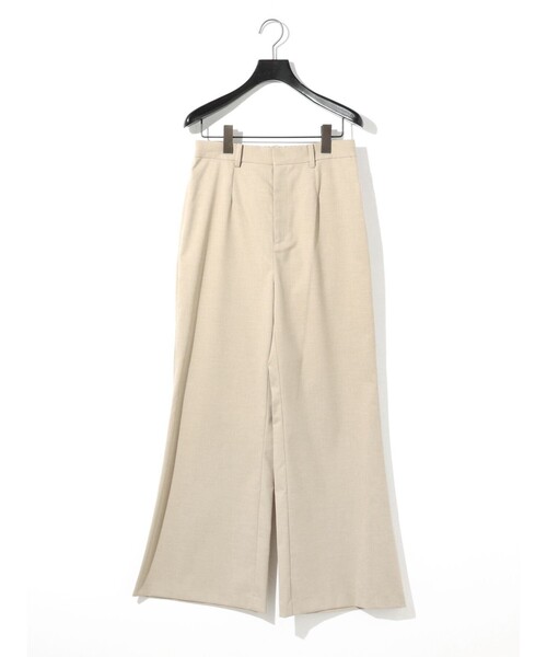 【セール】MIDIUMISOLID for Ladies ハイウエストフレアパンツ（その他パンツ）｜MIDIUMISOLID（ミディウミソリッド）