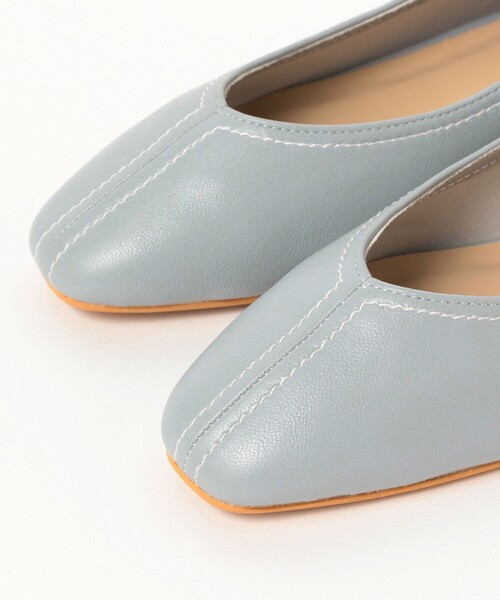 B:MING by BEAMS（ビーミングバイビームス）の「B:MING by BEAMS / Vカット ステッチ パンプス（パンプス・レディース・ブルー系その他/ベージュ/ブラック・23.5/24.5/22.5）」の14枚目の写真