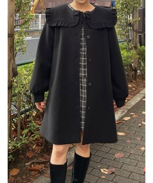 merry jenny | Aラインセーラーコート(チェスターコート)