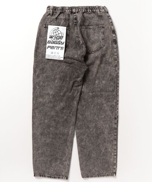 WESTSEA（ウエストシー）の「オーバーダイ デニムワイドバギーパンツ（デニムパンツ・メンズ・ブルー/ブラック・L/M）」の8枚目の写真