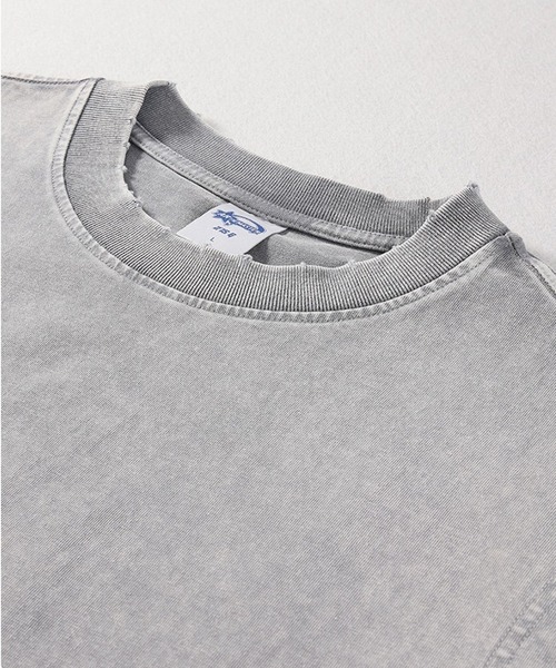 WESTSEA(ウエストシー)の「無地 ロング丈ノースリーブTシャツ 色落ち タンクトップ(タンクトップ・メンズ・チャコールグレー/グレー/ブラック・L/XL/M)」の9枚目の写真