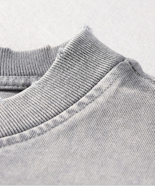 WESTSEA(ウエストシー)の「無地 ロング丈ノースリーブTシャツ 色落ち タンクトップ(タンクトップ・メンズ・チャコールグレー/グレー/ブラック・L/XL/M)」の10枚目の写真
