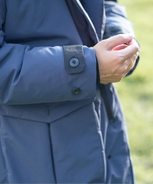 +phenix（プラスフェニックス）の「【＋phenix/プラスフェニックス】DOWN CARGO COAT（ダウンジャケット/コート・レディース・ブラック/カーキ/ネイビー・SMALL/MEDIUM/LARGE/X-LARGE）」の20枚目の写真