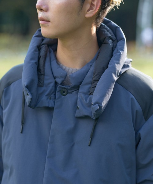 +phenix（プラスフェニックス）の「【＋phenix/プラスフェニックス】DOWN CARGO COAT（ダウンジャケット/コート・レディース・ブラック/カーキ/ネイビー・SMALL/MEDIUM/LARGE/X-LARGE）」の13枚目の写真