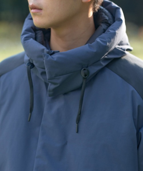 +phenix（プラスフェニックス）の「【＋phenix/プラスフェニックス】DOWN CARGO COAT（ダウンジャケット/コート・レディース・ブラック/カーキ/ネイビー・SMALL/MEDIUM/LARGE/X-LARGE）」の14枚目の写真