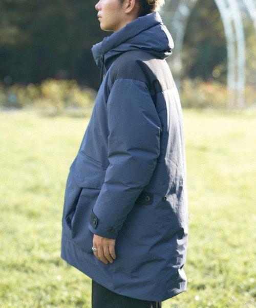 +phenix（プラスフェニックス）の「【＋phenix/プラスフェニックス】DOWN CARGO COAT（ダウンジャケット/コート・レディース・ブラック/カーキ/ネイビー・SMALL/MEDIUM/LARGE/X-LARGE）」の10枚目の写真
