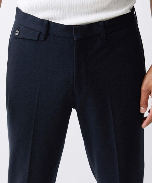 MICHEL KLEIN HOMME (ミッシェルクランオム)の「ストレッチスラックスパンツ(スラックス・メンズ・ダークグレー/ネイビー・LARGE/MEDIUM/X-LARGE)」の7枚目の写真