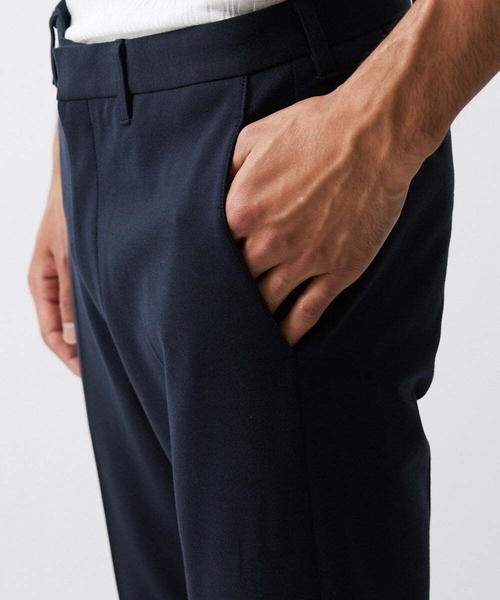 MICHEL KLEIN HOMME (ミッシェルクランオム)の「ストレッチスラックスパンツ(スラックス・メンズ・ダークグレー/ネイビー・LARGE/MEDIUM/X-LARGE)」の8枚目の写真