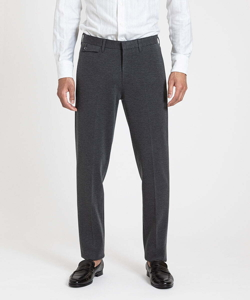 MICHEL KLEIN HOMME (ミッシェルクランオム)の「ストレッチスラックスパンツ(スラックス・メンズ・ダークグレー/ネイビー・LARGE/MEDIUM/X-LARGE)」の14枚目の写真