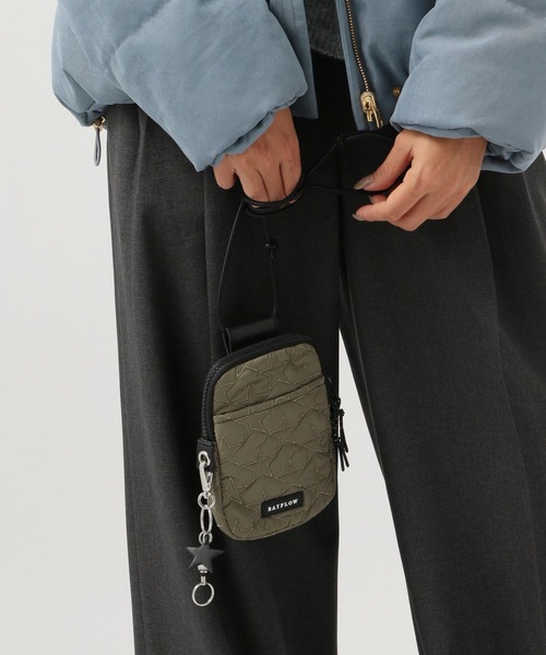 BAYFLOW（ベイフロー）の「スターキルトミニショルダー（ショルダーバッグ・レディース・ブラック/ベージュ/カーキ・FREE）」の12枚目の写真