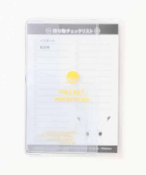 ポケットモンスター（ポケットモンスター）の「ポケットモンスター/ポケモン/パスポートカバーおすわりピカチュウ（パスポートケース・レディース・ホワイト系その他・FREE）」の11枚目の写真