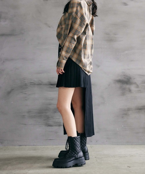 ENVYM（アンビー）の「キルティングショートブーツ（ブーツ）」 - WEAR