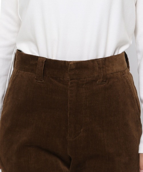 LOWRYS FARM（ローリーズファーム）の「ストレッチコーデュロイフレアＰ　 971217（デニムパンツ・レディース・ブラウン/ブルー/ブラック・MEDIUM/LARGE）」の12枚目の写真