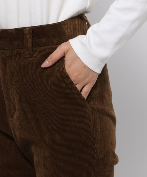 LOWRYS FARM（ローリーズファーム）の「ストレッチコーデュロイフレアＰ　 971217（デニムパンツ・レディース・ブラウン/ブルー/ブラック・MEDIUM/LARGE）」の13枚目の写真