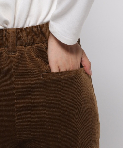 LOWRYS FARM（ローリーズファーム）の「ストレッチコーデュロイフレアＰ　 971217（デニムパンツ・レディース・ブラウン/ブルー/ブラック・MEDIUM/LARGE）」の16枚目の写真