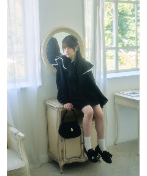 PHILLY(フィリー)の「【PHILLY】ロングビッグリボンバレッタ(バレッタ/ヘアクリップ・レディース・アイボリー/ブラック・FREE)」の22枚目の写真