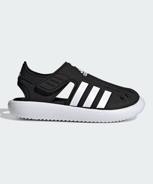 adidas(アディダス)の「サマー クローズドトゥ ウォーターサンダル / Summer Closed Toe Water Sandals / アディダス adidas(サンダル・キッズ・ブルー/ブラック・19.0cm/22.0cm/21.0cm/17.0cm/20.0cm/18cm)」の2枚目の写真