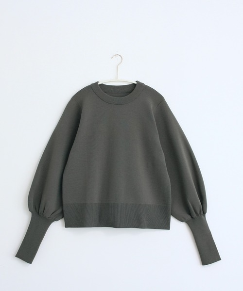 【新品、未使用タグ付き✨】Sov. ボリューム袖ニットプルオーバー Sov. / ボリュームスリーニットプルオーバー(SALE) TOPS Night