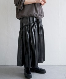 notch. | メタリックギャザースカート(スカート)