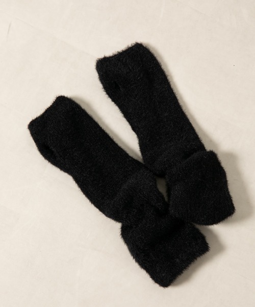 COLONY 2139（コロニートゥーワンスリーナイン）の「シャギーアームウォーマー（アームカバー・レディース・ベージュ/シルバー/アイボリー/ブラック・FREE）」の18枚目の写真