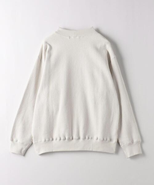 green label relaxing（グリーンレーベルリラクシング）の「ハリヌキ モックネック スウェット（スウェット・メンズ・ライトグレー/ライトブルー/ダークグレー・XL/M/S/L）」の17枚目の写真