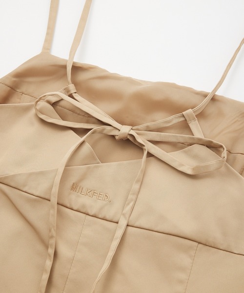 MILKFED.（ミルクフェド）の「JUMPER SKIRT（ワンピース・レディース・ブラック/グリーン/ベージュ・ONE SIZE）」の9枚目の写真