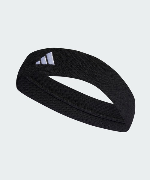 adidas(アディダス)の「テニス ヘッドバンド / アディダス adidas(スポーツグッズ・メンズ・ホワイト/ブラック・LARGE/MEDIUM/SMALL)」の2枚目の写真