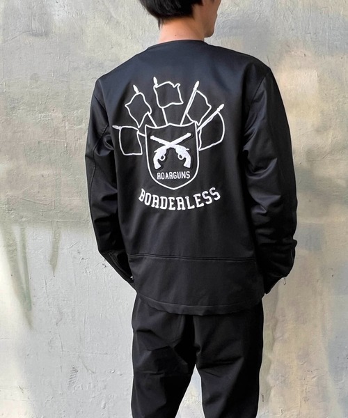 【セール】RY/L/TW BIKE B/EMB+P（ライダースジャケット）｜roarguns（ロアーガンズ）